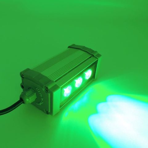 Wallwasher Led Duvar Aydinlatma 10 Cm 3W Siyah - Yesil