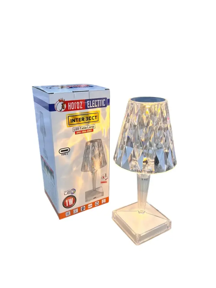 Horoz 050-004-0001-010 Inter 3Cct Kristal 1W/5V Masa Lambasi