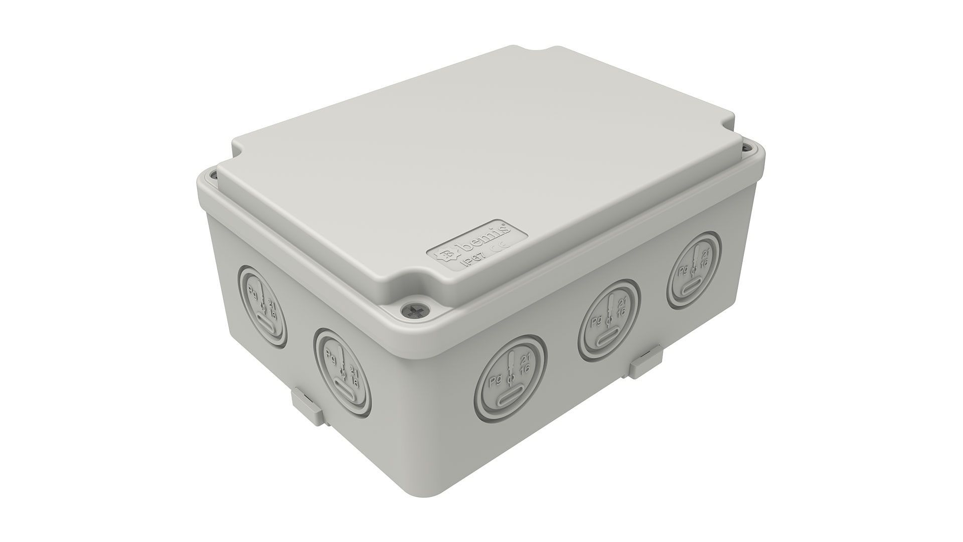 Bemis  Vidalı Kapak 110x150x70 IP67 BB1-1331-0026