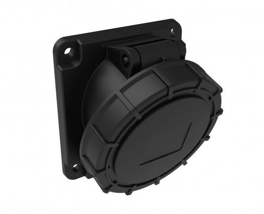 Bemis  4/16A. 45° Eğik Makine Priz IP67 BCS-1504-7420