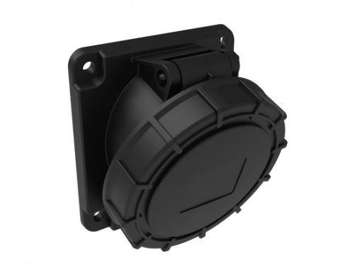 Bemis  4/16A. 45° Eğik Makine Priz IP67 BCS-1504-7420