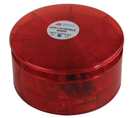 Mutlusan Ledli Flaşörlü Elektronik Siren 220V. - 102 111 000220