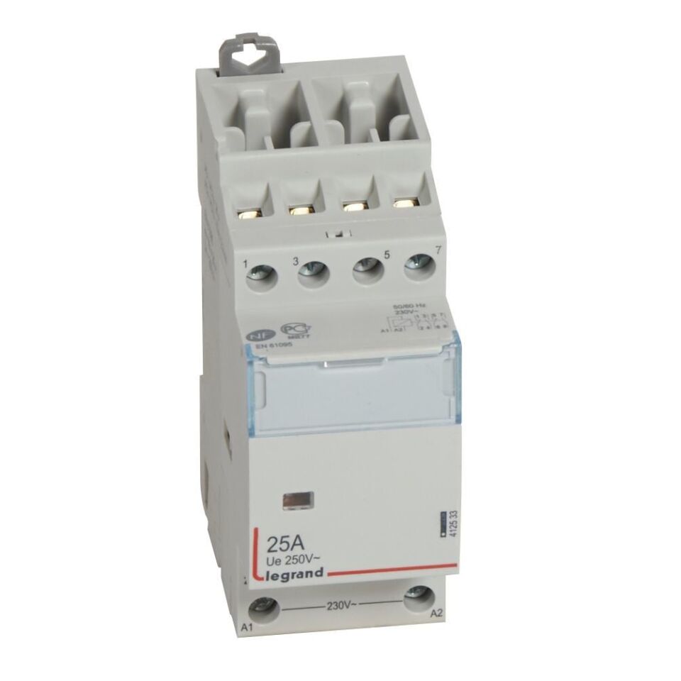 Legrand  CX³ 4P mandalsız 230V bobinli 25A 2NA+2NK LEG-412533
