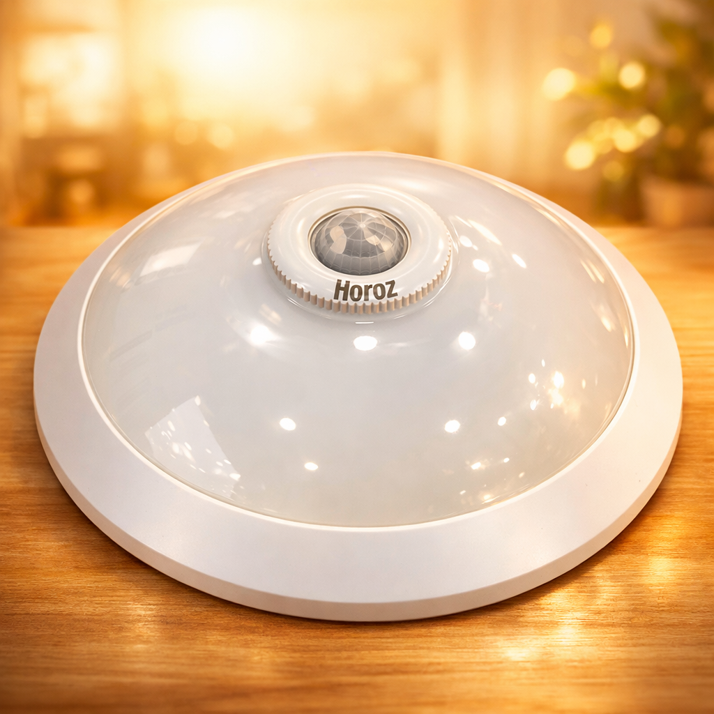 Horoz 400-020-143 Plastik 360° Sensörlü Tavan Armatürü Beyaz