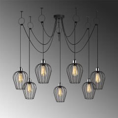 Aydinlatmadunyam Sarkit Black Armut-6696