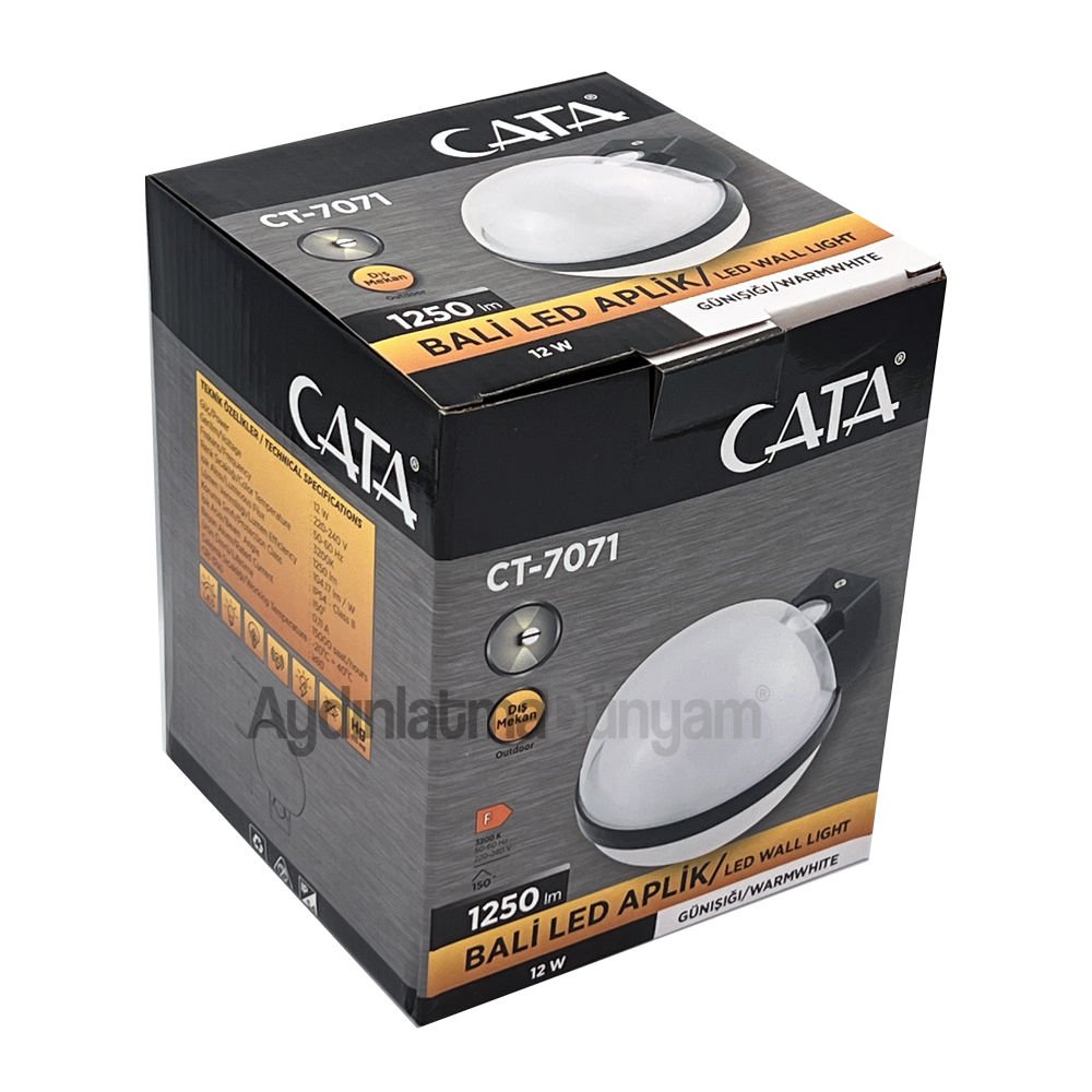 Cata 12W Bali Led Aplik Günışığı CT-7071