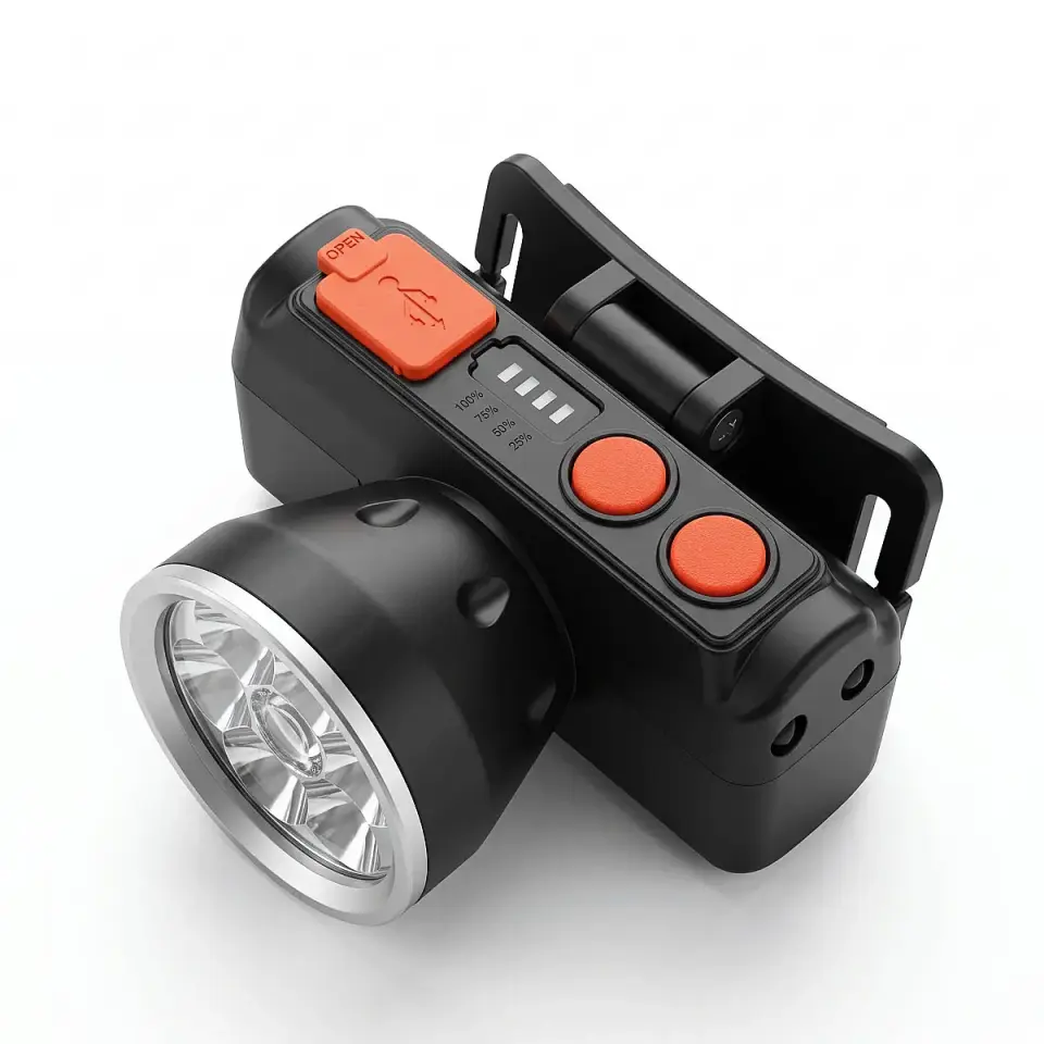 Panther Pt-5891 Usb Sarjli Kafa Lambasi