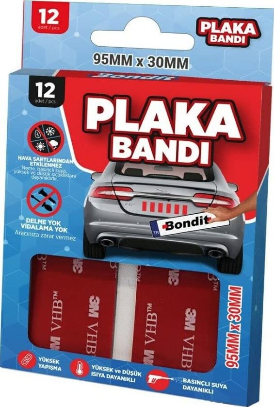 Bondit 95mmX30mm Plaka Bandi