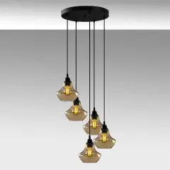 Aydinlatmadunyam Sarkit GoldBlack Gold-Gl-054