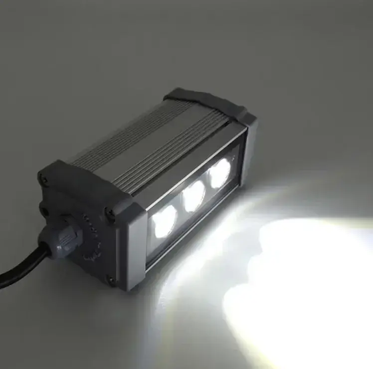 Wallwasher Led Duvar Aydinlatma 10 Cm 3W Siyah - Kirmizi