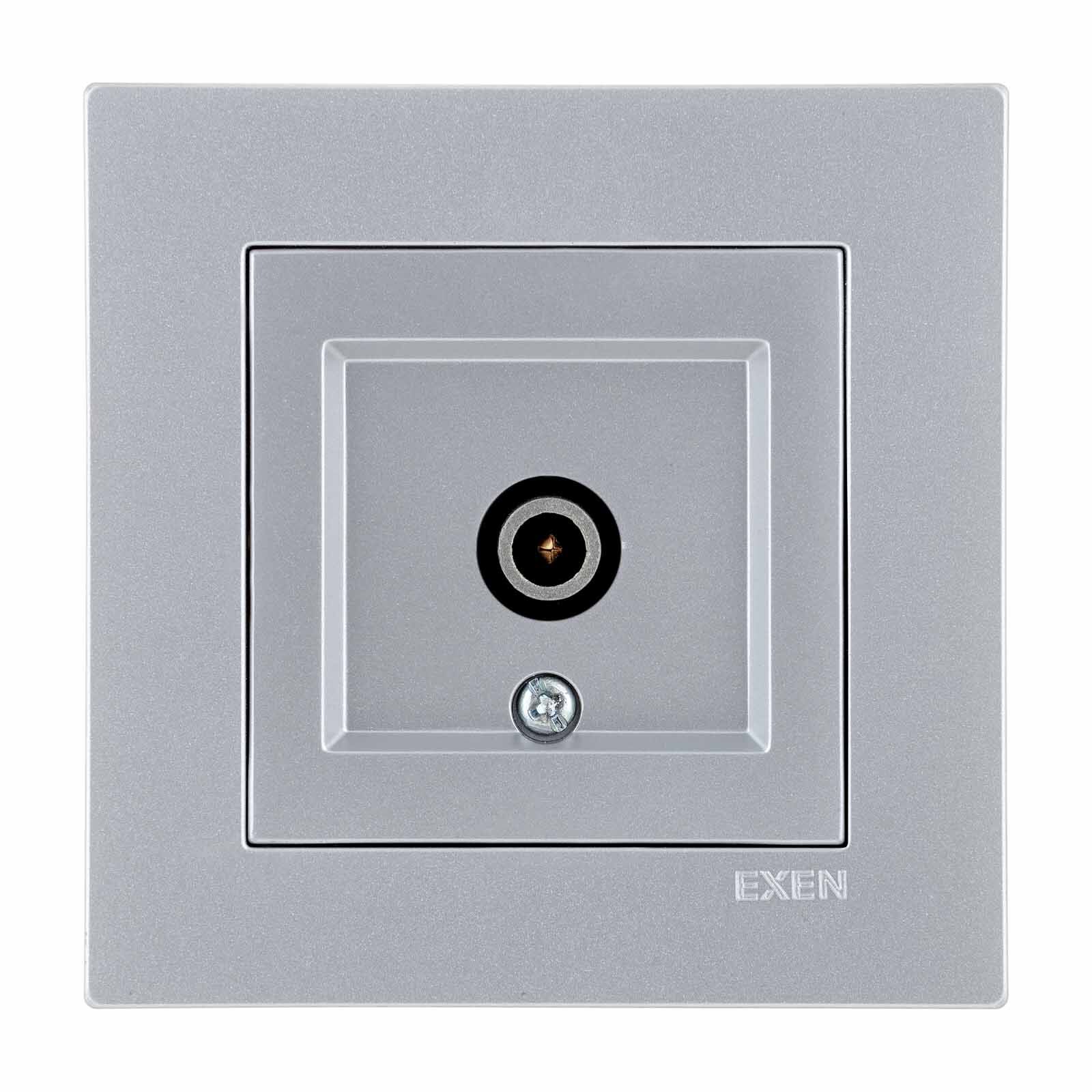 Exen Karell Gümüs Tv Priz Ekranli Sonlu Komple Takim