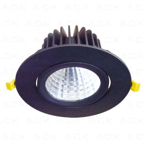 Ack Led Spot Armatur Yuvarlak 3000K Beyaz 40W