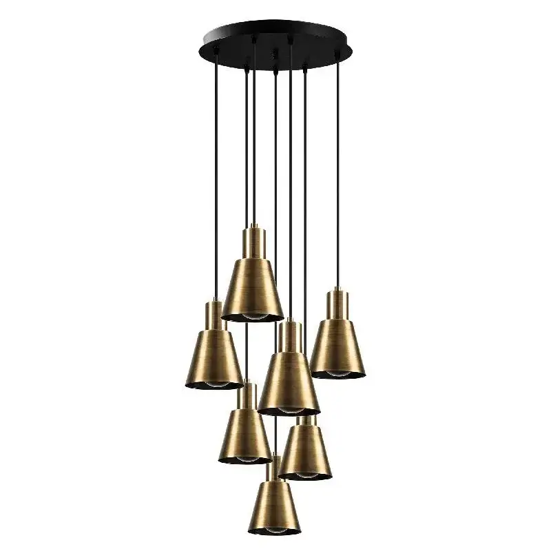 Aydinlatmadunyam Sarkit GoldBlack Konikkem-6356