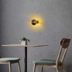 Aydinlatmadunyam Aplik Gold Fungal-13360