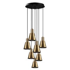 Aydinlatmadunyam Sarkit GoldBlack Konikkem-6356