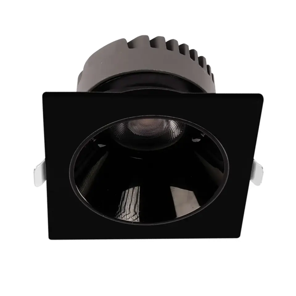 ACK 25W Sıva Altı Kare Downlıght Siyah 4000K AD10-03511