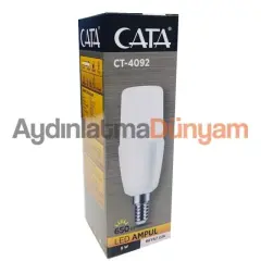 Cata 9 Watt E14 Duylu Led Ampul CT-4092 Beyaz Işık