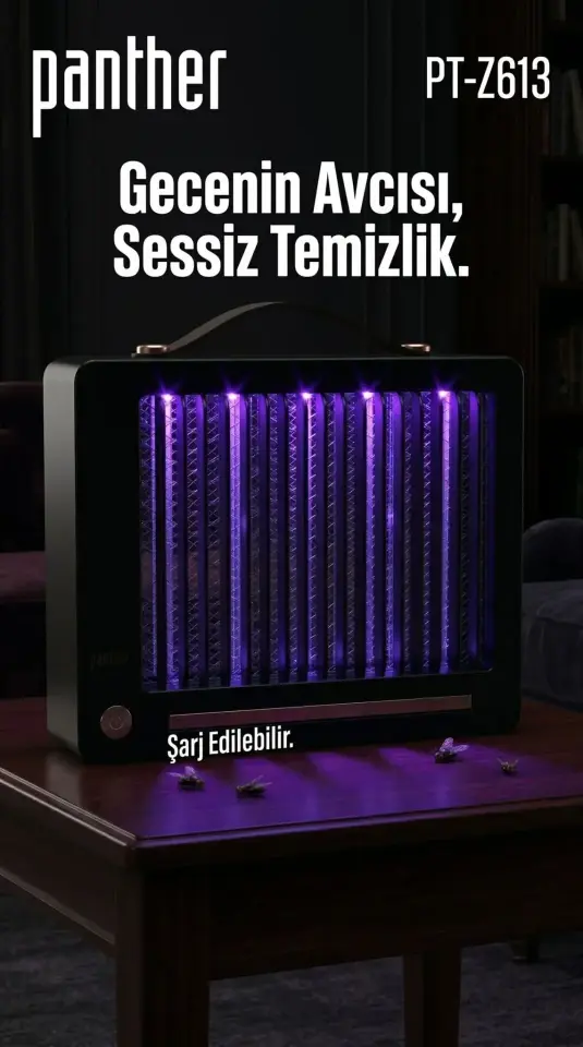 Panther Pt-Z613 Usb Sarjli Sinek Öldürücü Isik