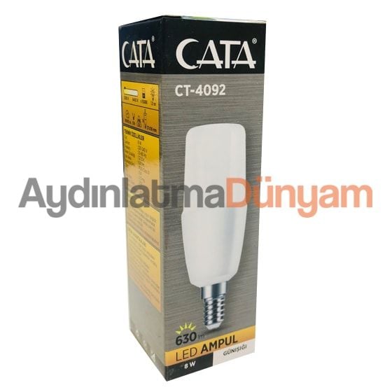 Cata 9 Watt E14 Duylu Led Ampul CT-4092 Günışığı