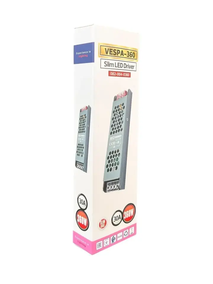 Horoz 082-004-0360 Vespa-360 360W 176-264V 30A Slim Led Trafo