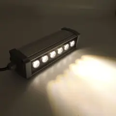 Wallwasher Led Duvar Aydinlatma 20 Cm 6W Siyah - Yesil