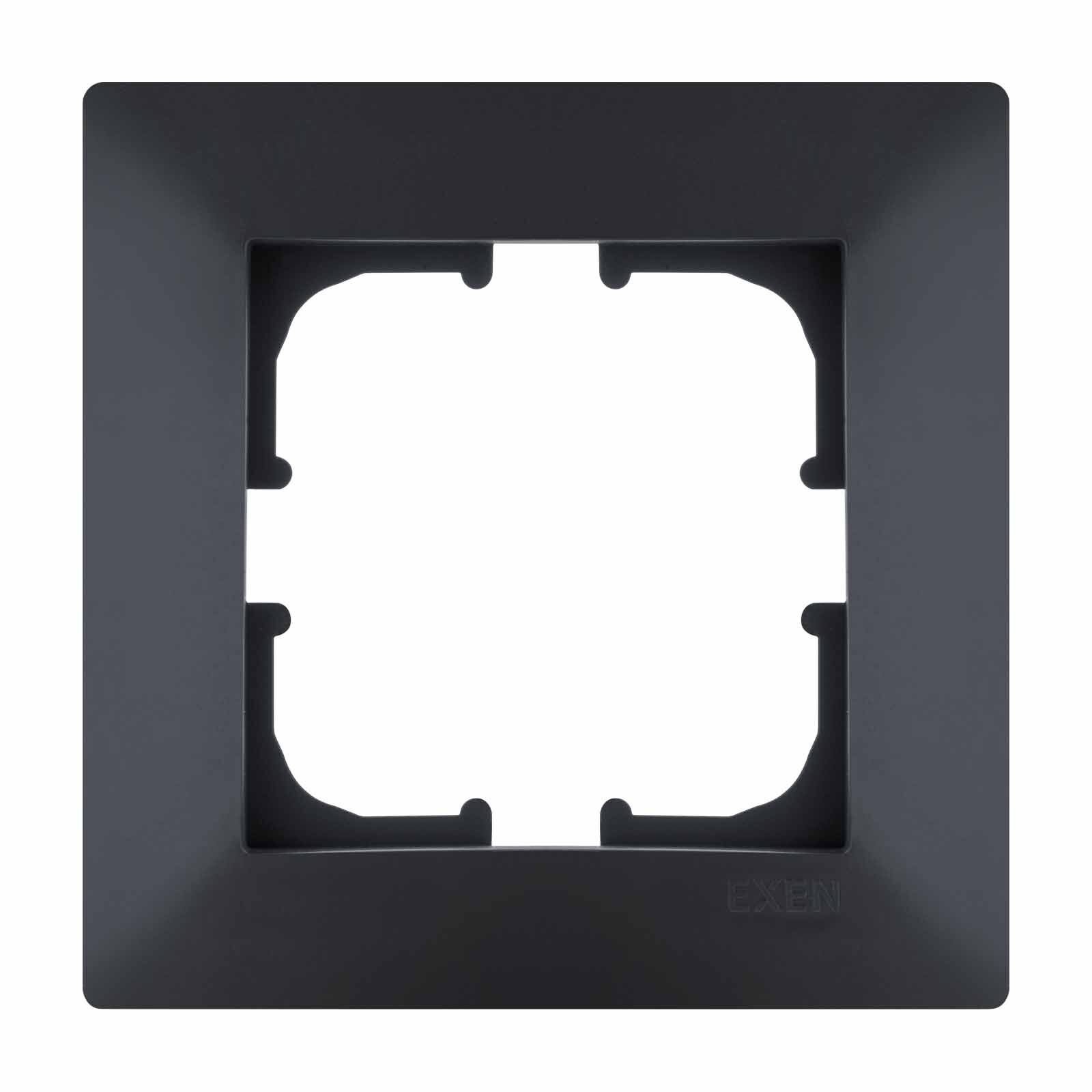 Exen Odak Füme Tekli Çerçeve