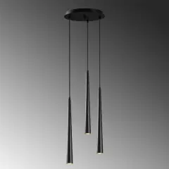 Aydinlatmadunyam Sarkit Black Ugur-6072