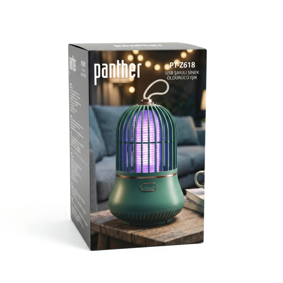 Panther Pt-Z618 Usb Sarjli Sinek Öldürücü Isik