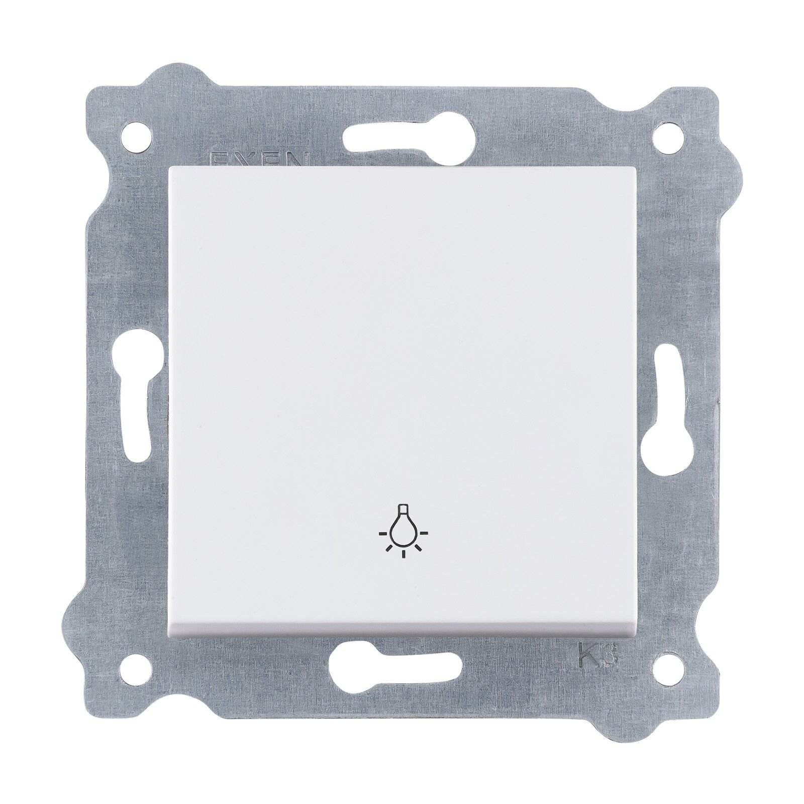 Exen Beyaz Modül+Kapak  Light Anahtari