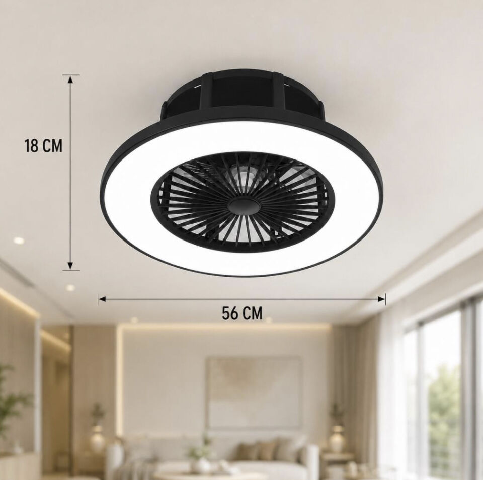 Cata Ct-3011 Yildiz Led Tavan Vantilatör