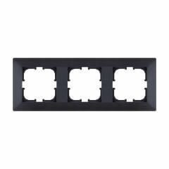 Exen Odak Füme Üçlü Çerçeve