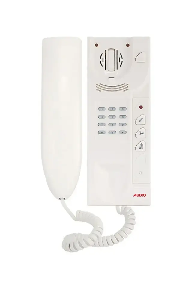 Audio 001218 Tuş Takımlı Dijital DT Güvenlik Telefon Tip Sesli Diafon