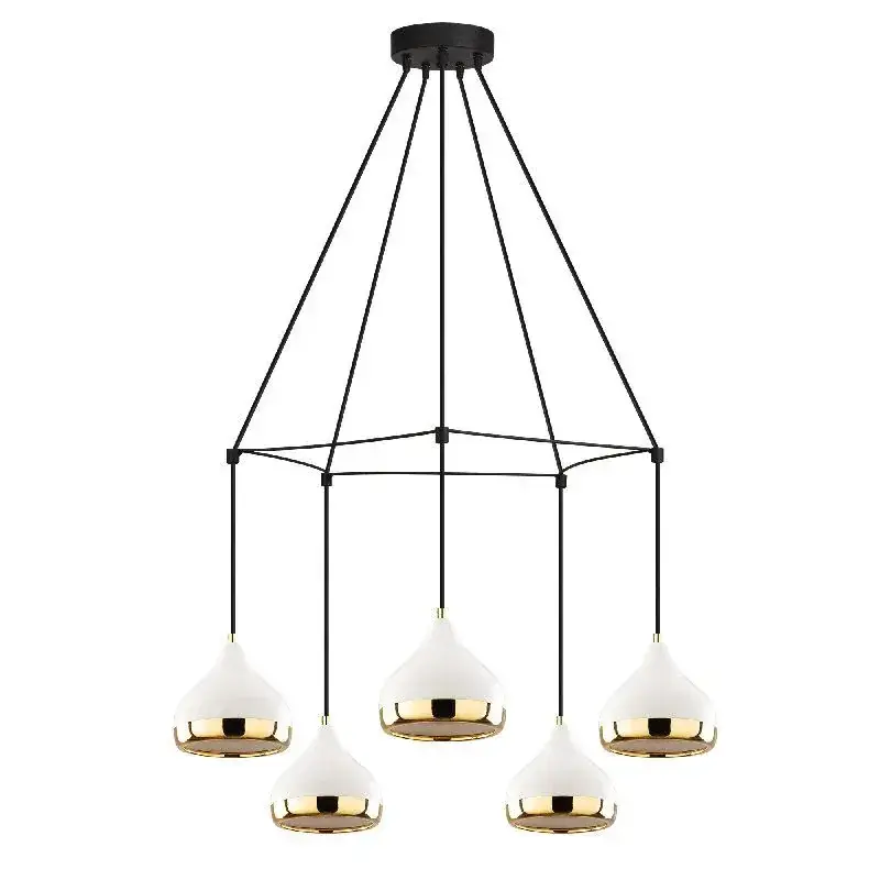 Aydinlatmadunyam Sarkit WhiteBlackGold Yildo-M-6886