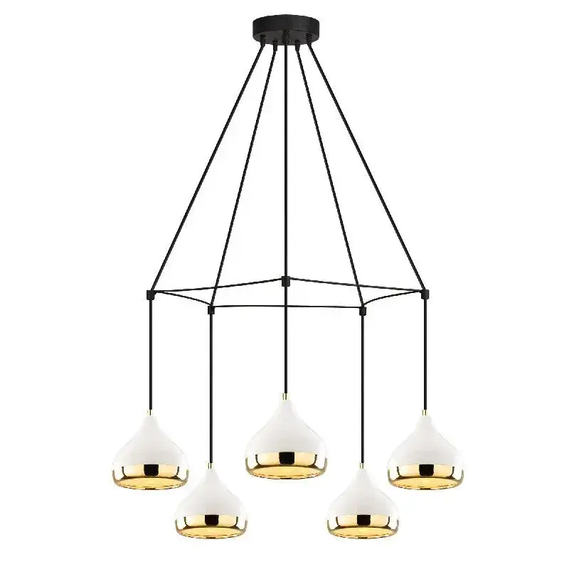 Aydinlatmadunyam Sarkit WhiteBlackGold Yildo-M-6886