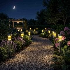 Panther Pt-B110 10Lu Solar Bahçe Lambasi Seti