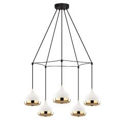 Aydinlatmadunyam Sarkit WhiteBlackGold Yildo-M-6886