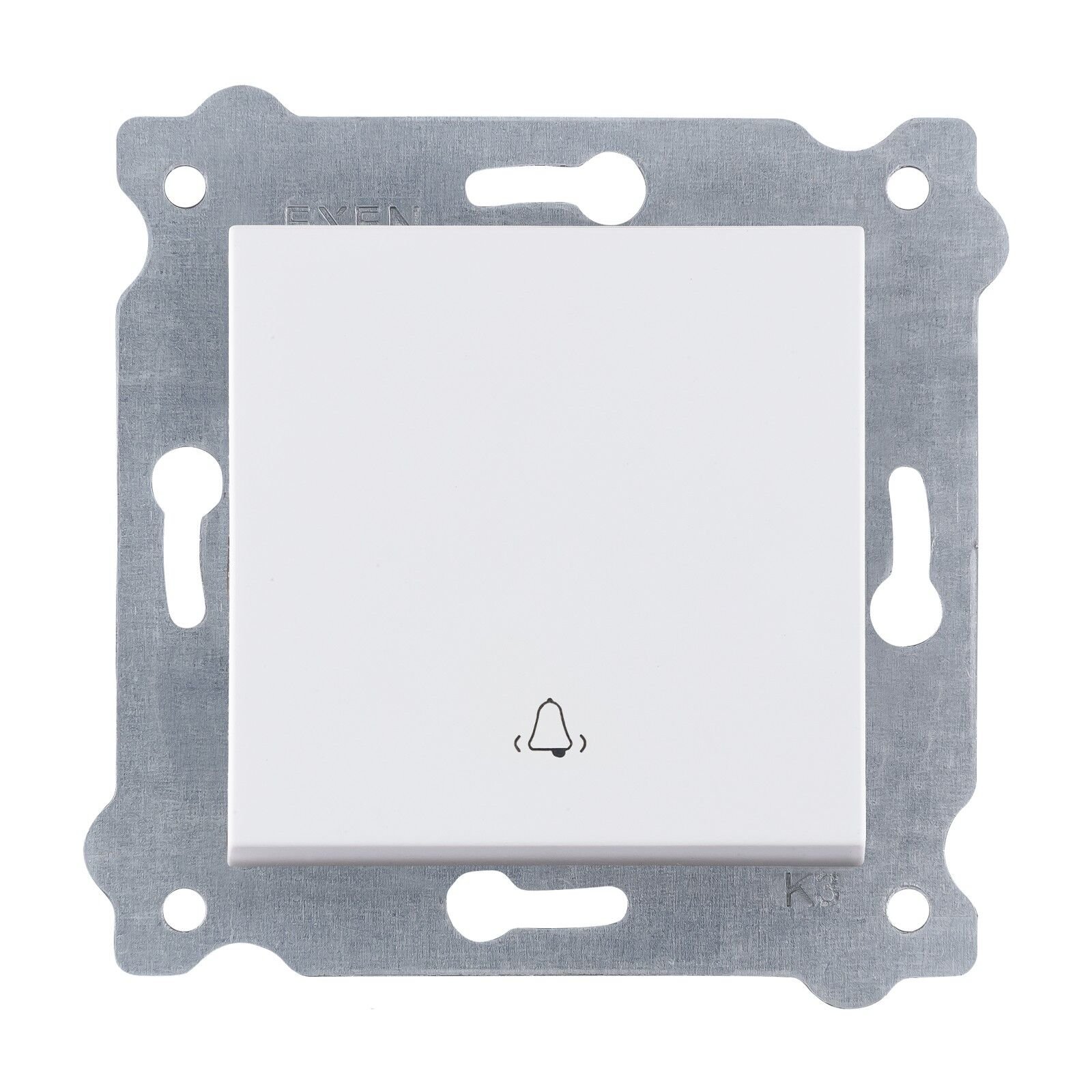 Exen Beyaz Modül+Kapak  Kapi Zil Anahtari