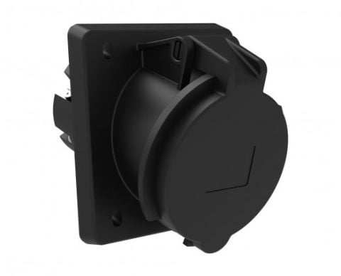Bemis  3/32A. 45° Eğik Makine Priz IP44 BCS-3403-2420