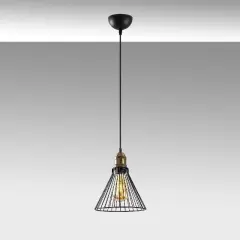 Aydinlatmadunyam Sarkit BlackAntique Rozye-11290