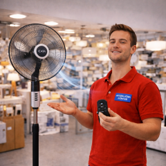 Cata Ct-3022 Everest Ayakli Vantilatör   Kumandali