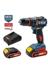 Sx22-2*2.0 Amper Stechend Akülü Darbeli Matkap