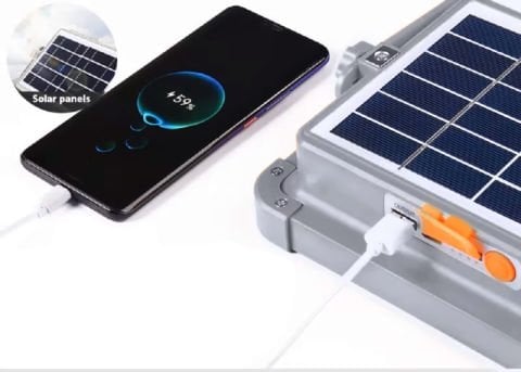 Cata 200W 6400K Taşınabilir Şarjlı Solar Projektör CT-4698