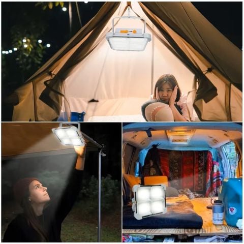 Cata 200W 6400K Taşınabilir Şarjlı Solar Projektör CT-4698