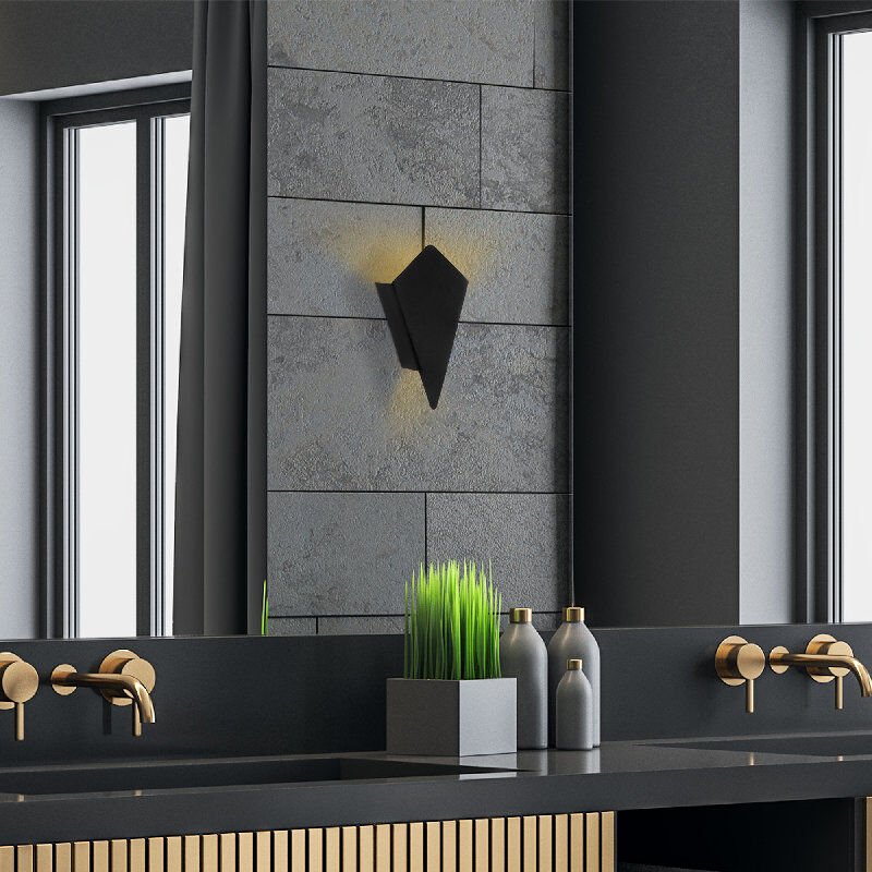 Aydinlatmadunyam Aplik Black Cut-11835