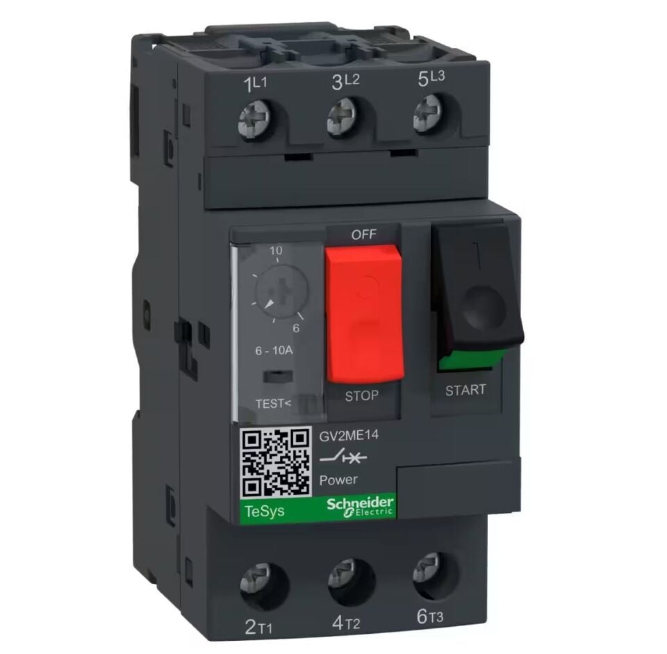 Schneider Gv2Me14   Motor Koruma Şalt. 6-10A