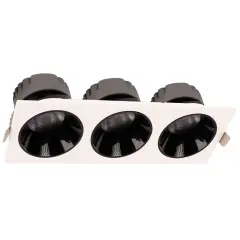 ACK 3X25W Sıva Altı Kare Downlıght Beyaz 3000K AD10-03700