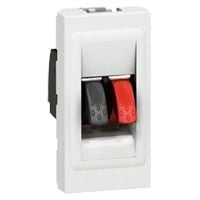 Legrand  Hoparlör prizi, 1 mod, beyaz LEG-078750