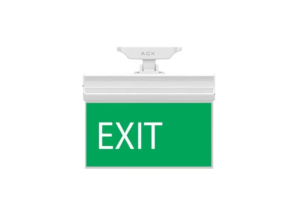 ACK AC14-10253 Led Isaretleme Çikartmasi Yesil Exit