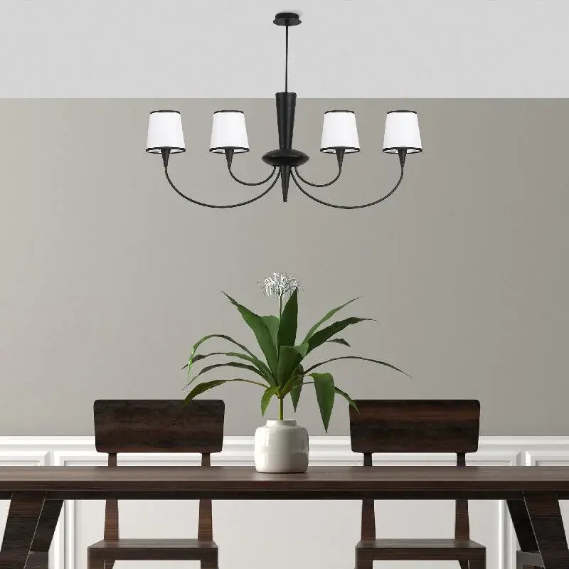 Aydinlatmadunyam Avize Black Pardo-3022
