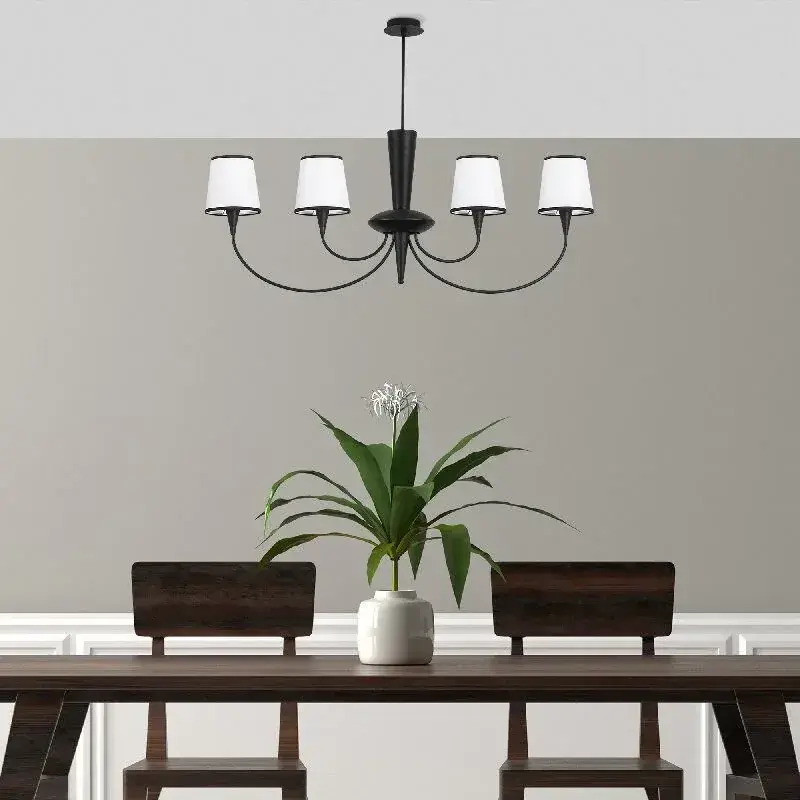 Aydinlatmadunyam Avize Black Pardo-3022